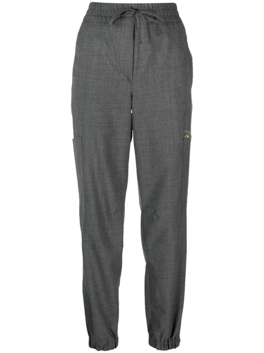 Tapered Drawstring Trousers