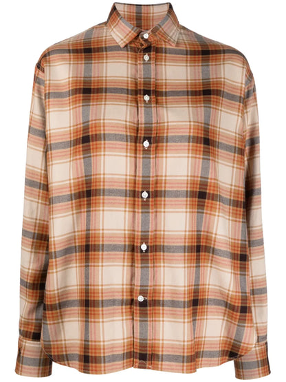 Plaid-Check Pattern Shirt