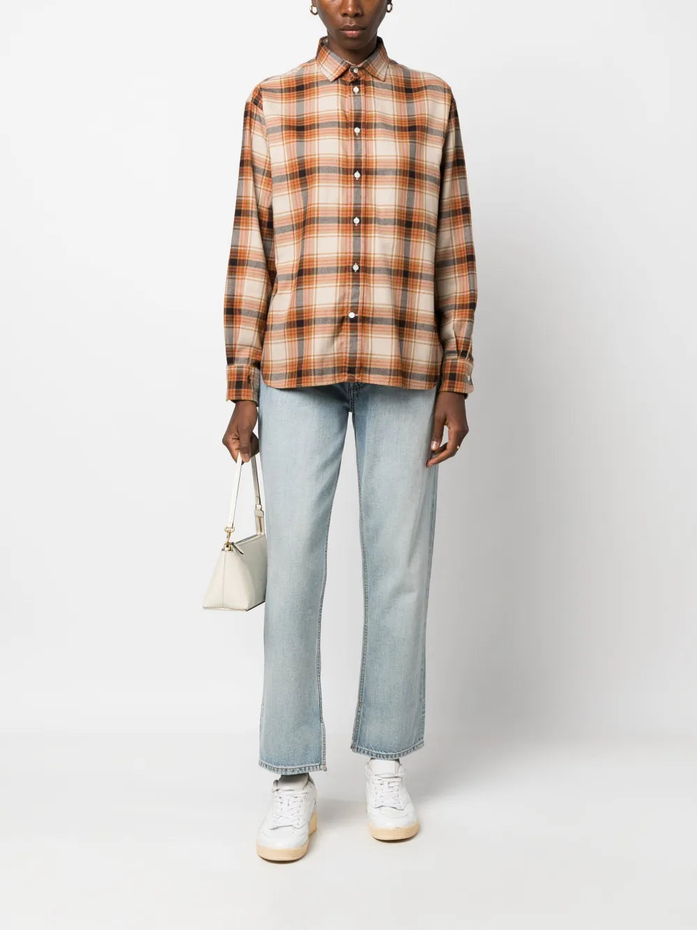 Plaid-Check Pattern Shirt