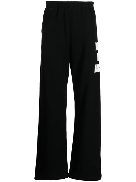 Heart Text-Print Track Pants