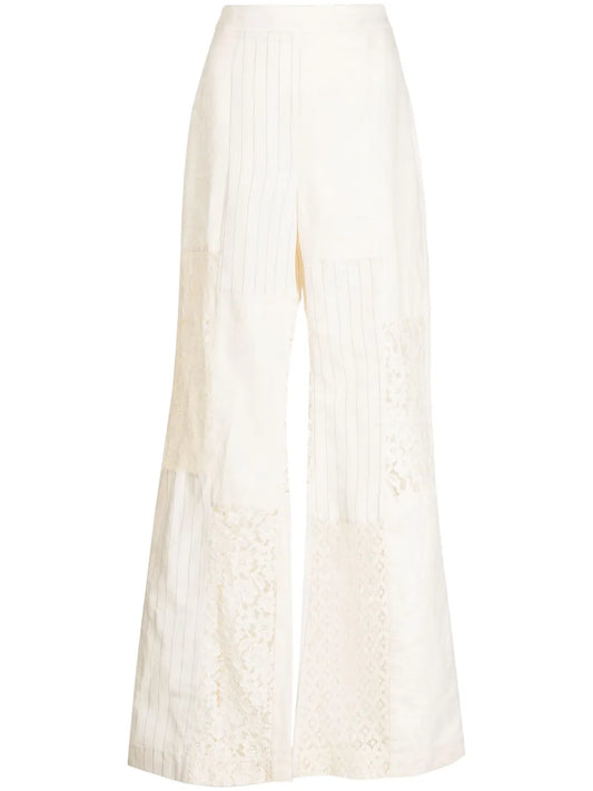 Luminosity Wide-Leg Trousers