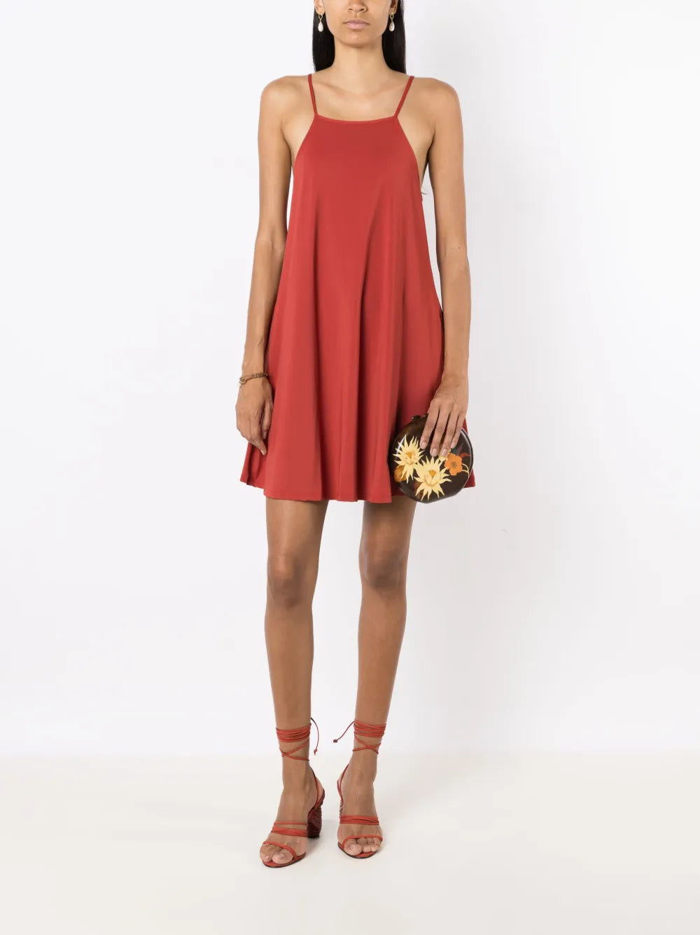 Isis Square-Neck Dress