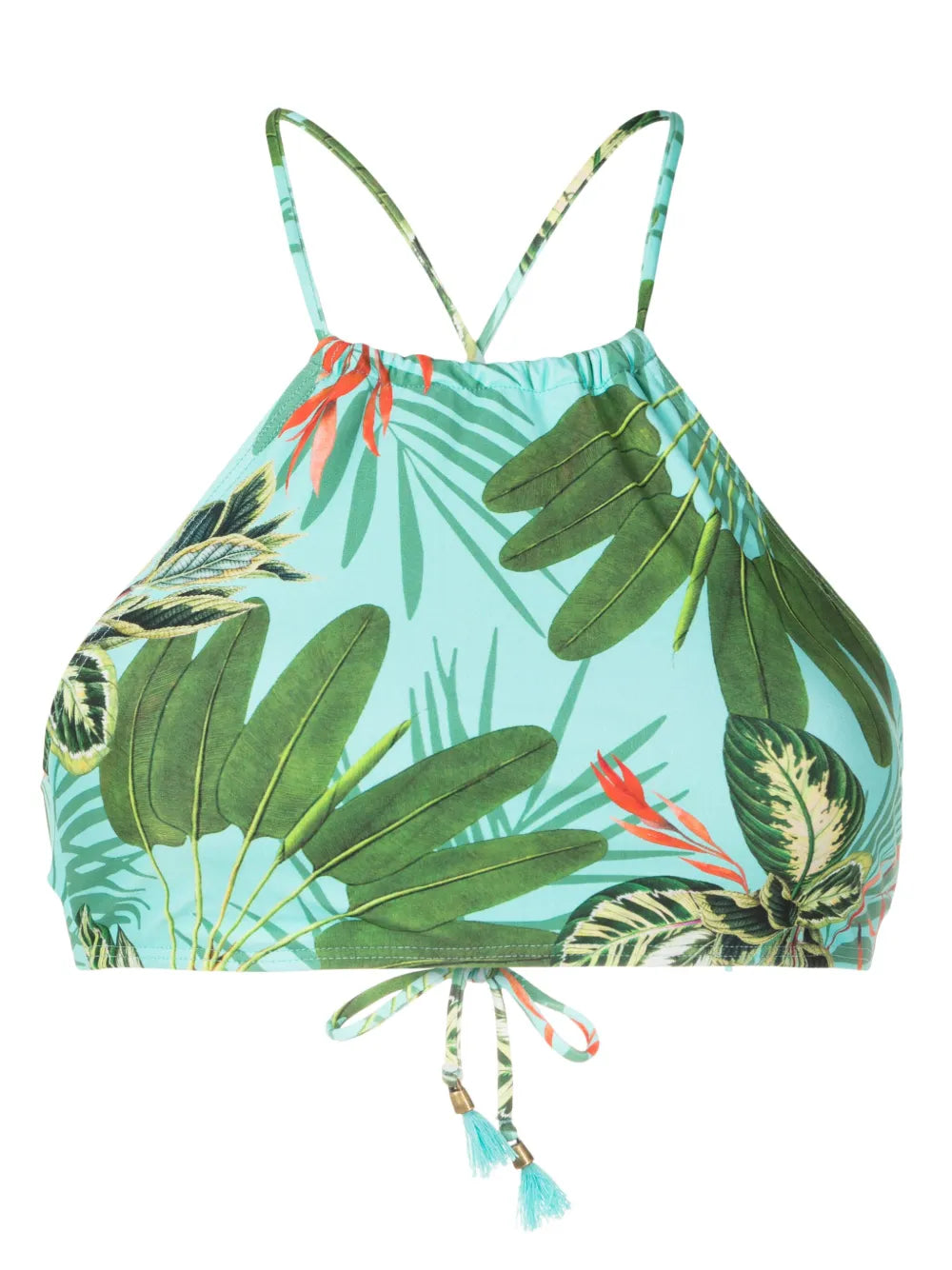 Ilana Floral-Print Bikini Top