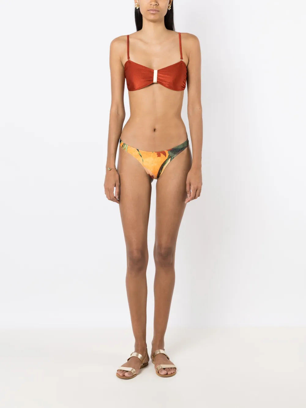 Nikita Floral-Print Bikini Bottoms