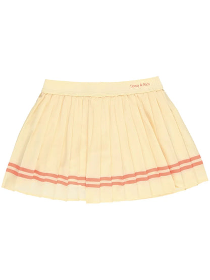 New Serif Pleated Skirt