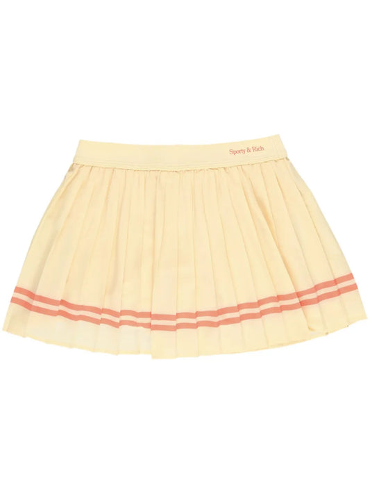 New Serif Pleated Skirt