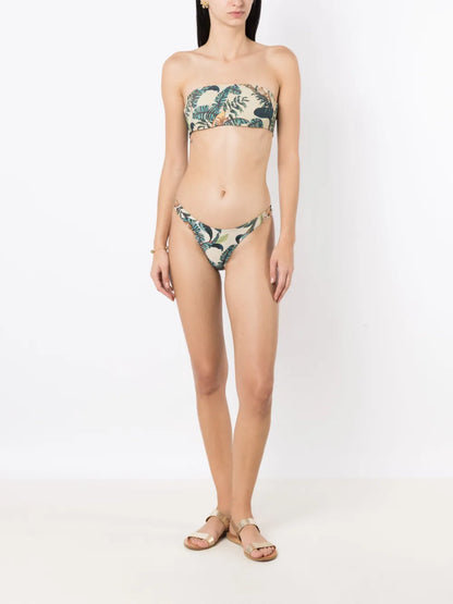 Bajja Graphic-Print Bikini Top