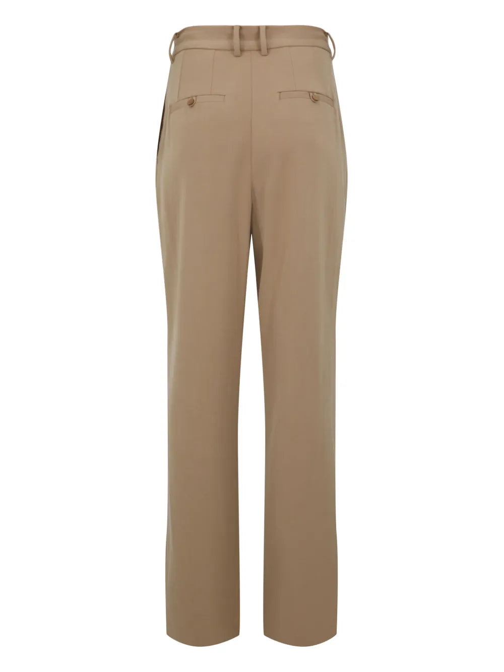 Luisa Pleated Wide-Leg Trousers