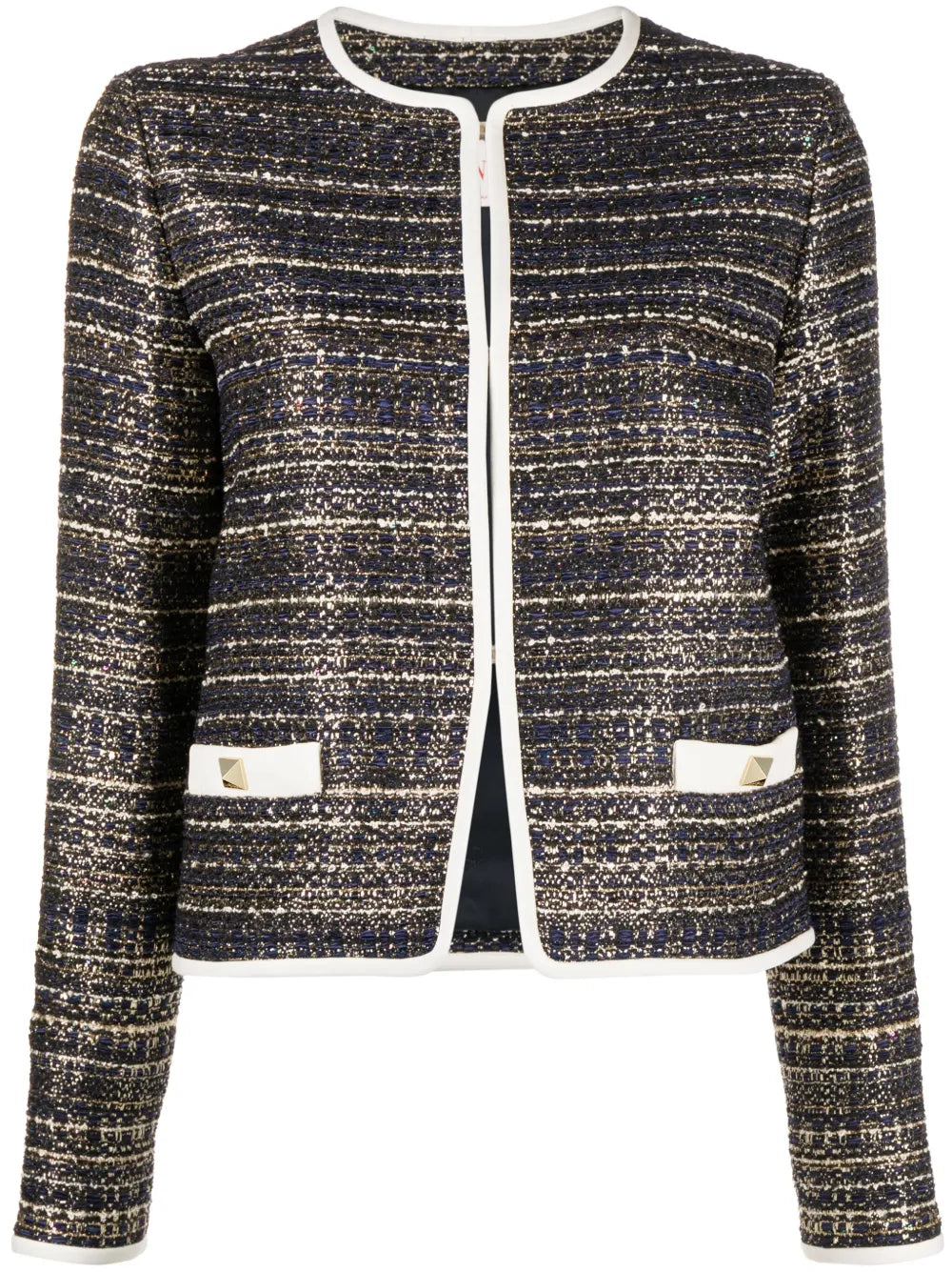 Tweed Party Long-Sleeve Jacket