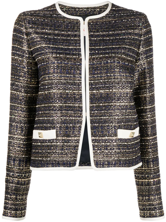 Tweed Party Long-Sleeve Jacket