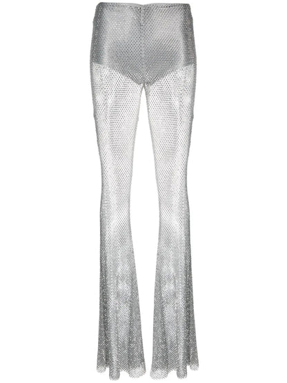 Fishnet Palazzo Trousers