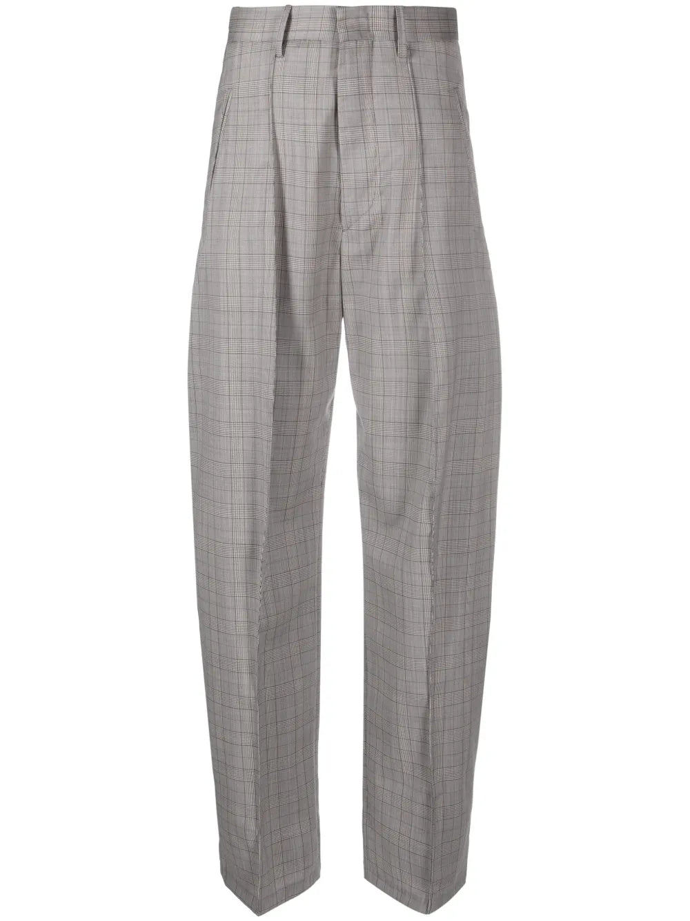 Sopiavea Plaid-Check Tapered Trousers