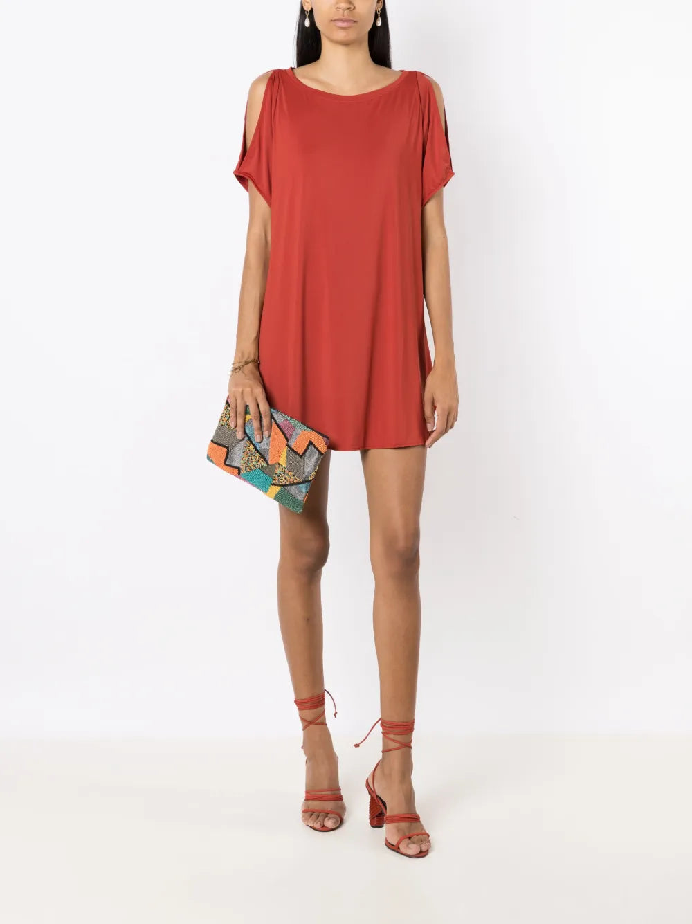Allat Cut-Out Detailing Dress