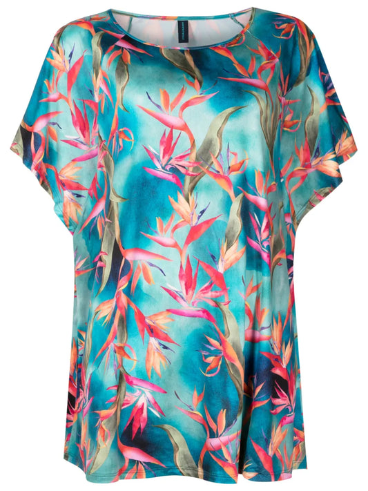 Kala Botanical-Print Minidress