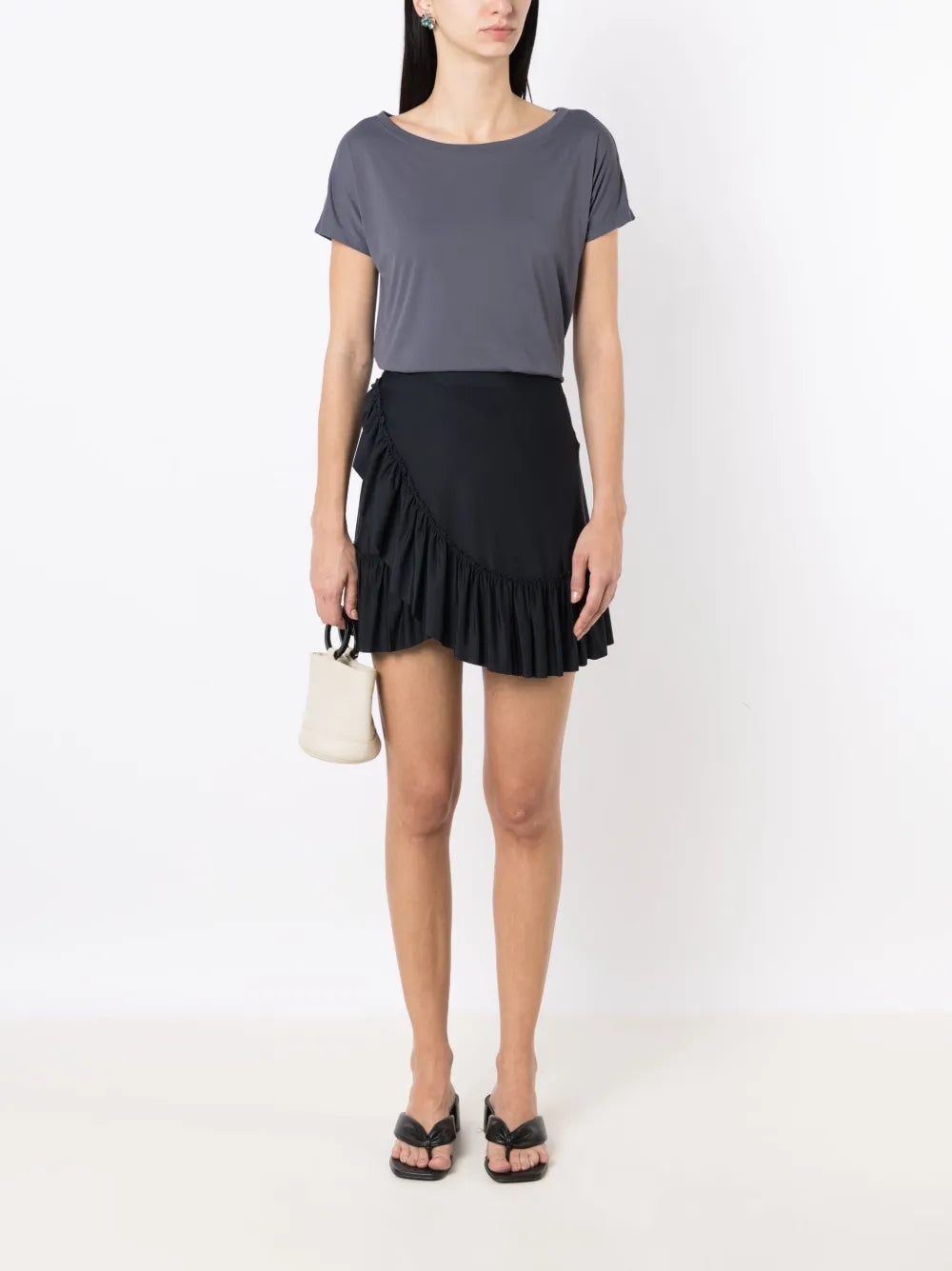 Basic Boat-Neck T-Shirt