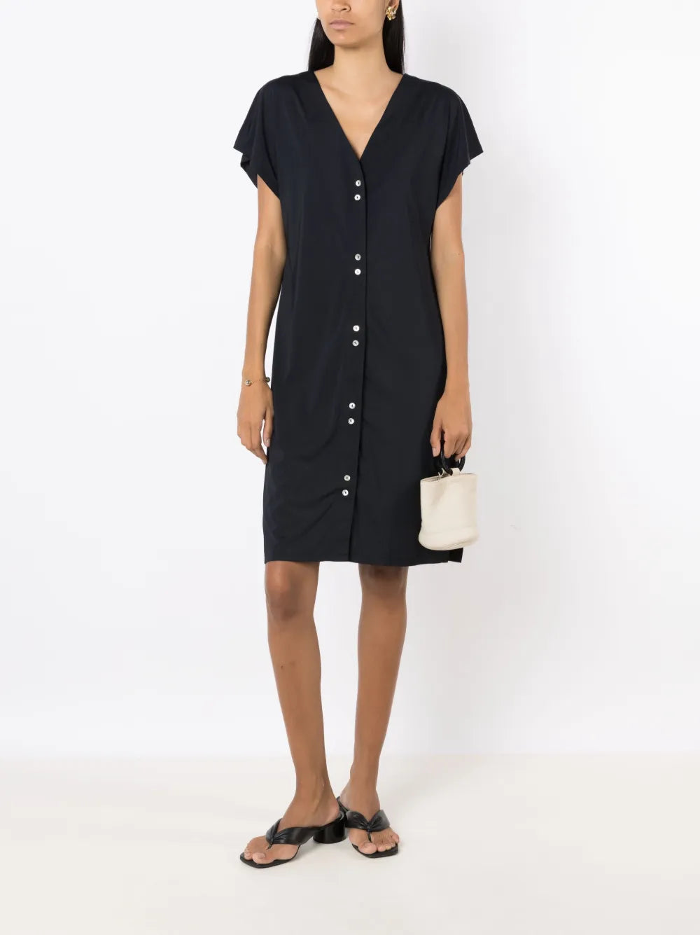 Artemis V-Neck Shirtdress