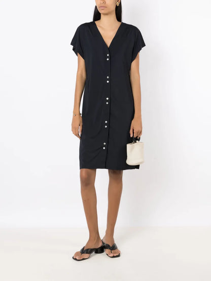 Artemis V-Neck Shirtdress