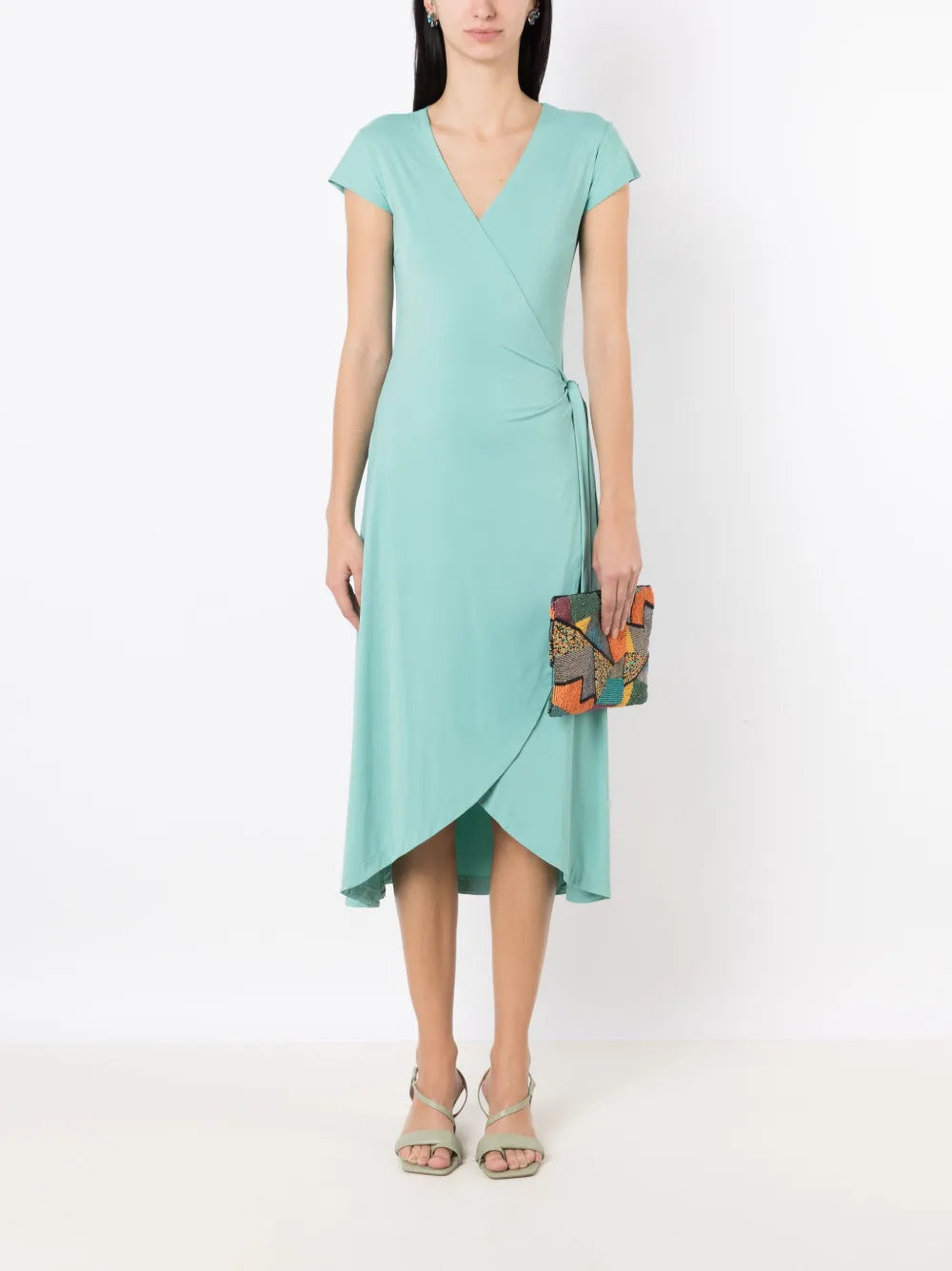 Falcao V-Neck Midi Dress