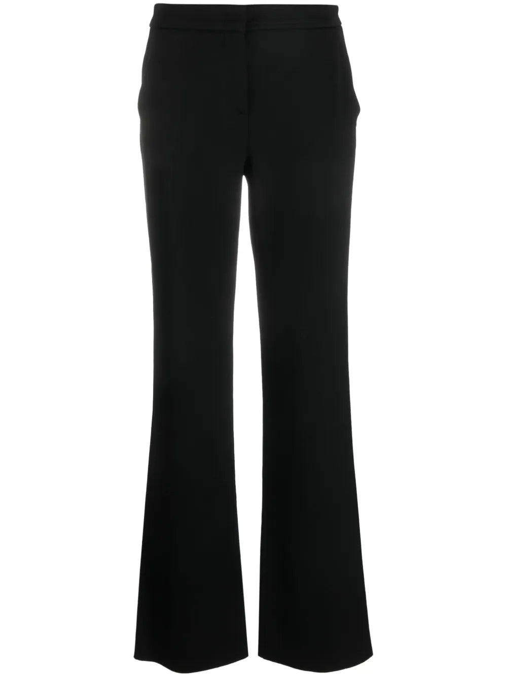 Tailored Straight-Leg Wool Trousers