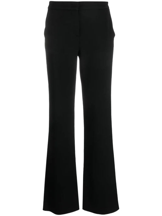 Tailored Straight-Leg Wool Trousers