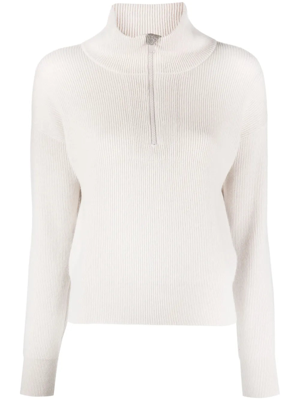 Half-Zip Cashmere Jumper