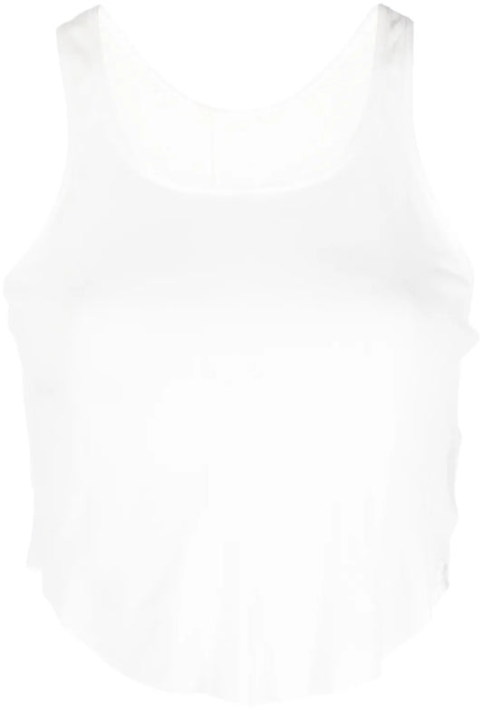 Cropped Jersey Tank Top