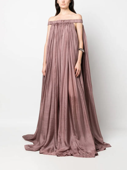 Medusa Silk Maxi Dress