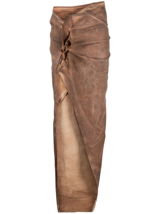 Edfu Asymmetric Maxi Skirt