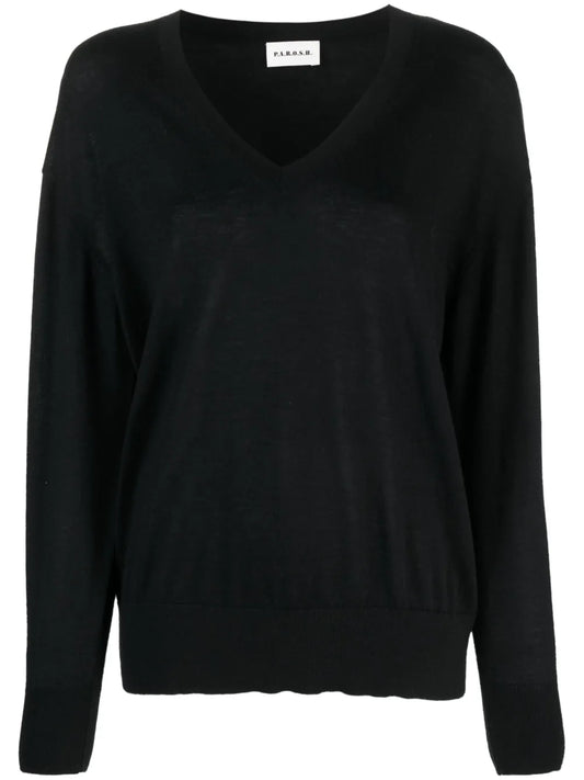 Mélange-Effect Cashmere Jumper
