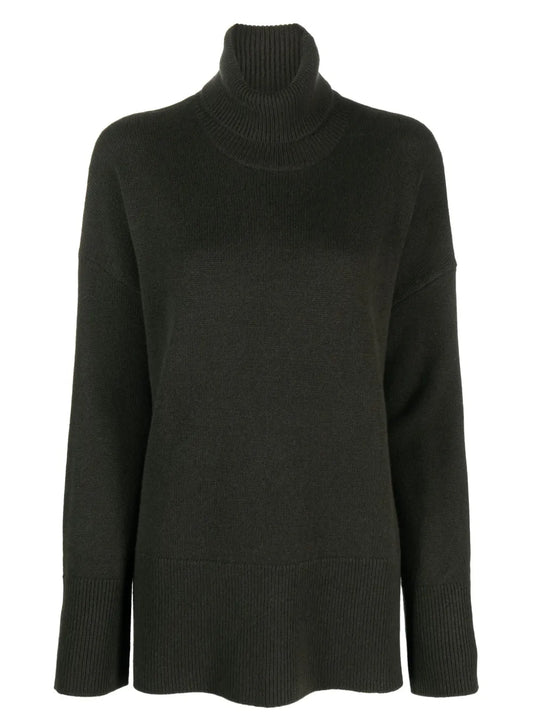 Roll-Neck Wool-Cashmere Jumper