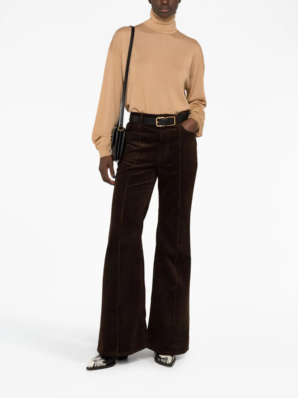 Roll-Neck Wool Jumper