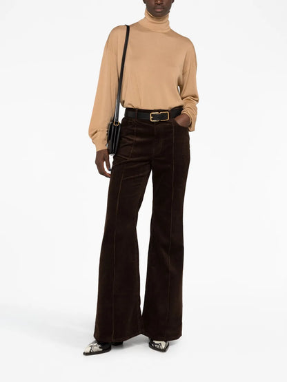 Roll-Neck Wool Jumper