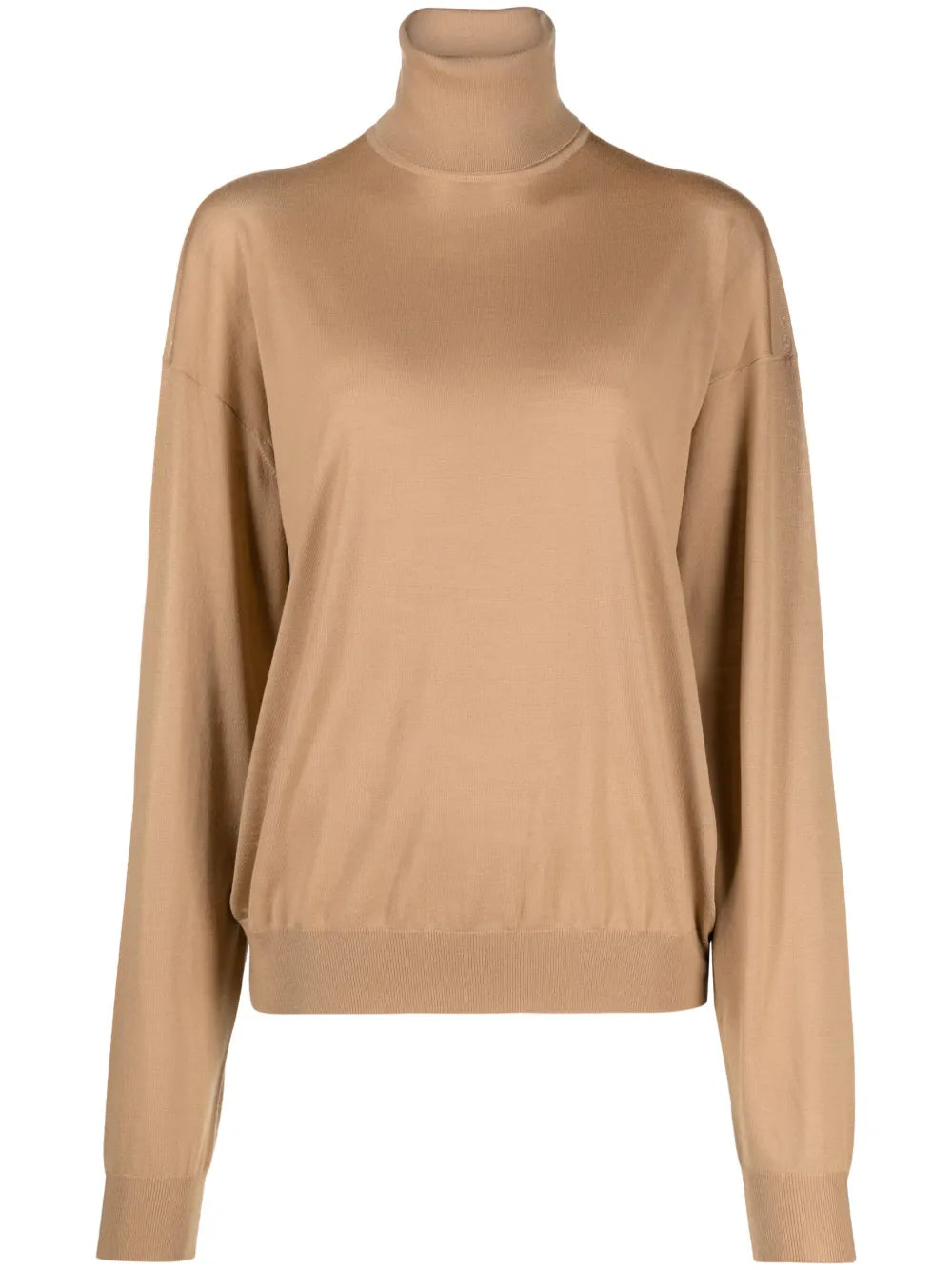 Roll-Neck Wool Jumper