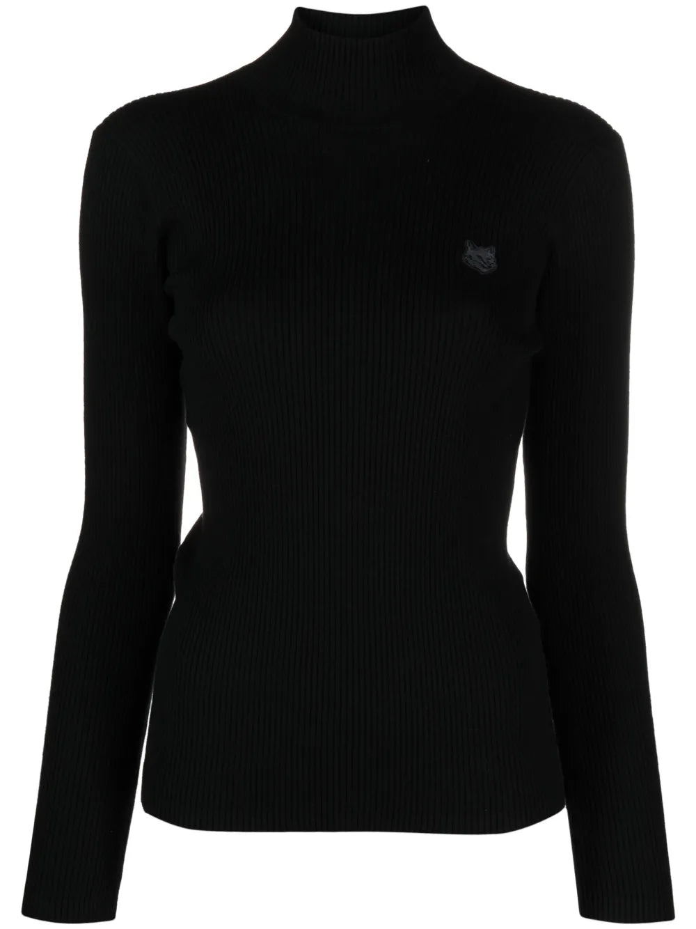 Logo-Embroidered Roll-Neck Jumper