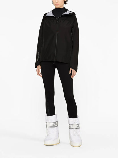 Zip-Pocket Jersey Leggings