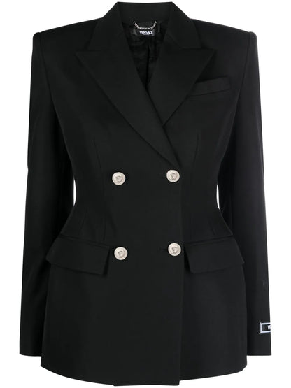 Hourglass Double-Breasted Blazer
