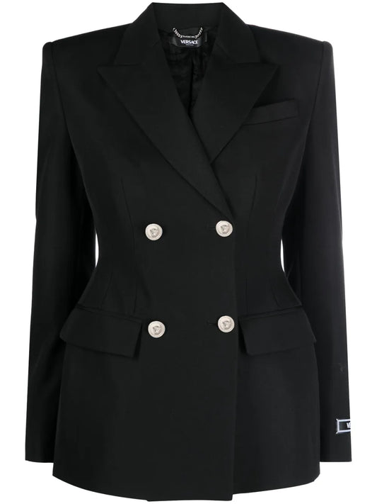 Hourglass Double-Breasted Blazer