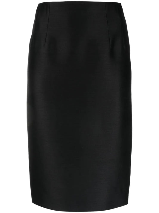 Pencil Midi Skirt