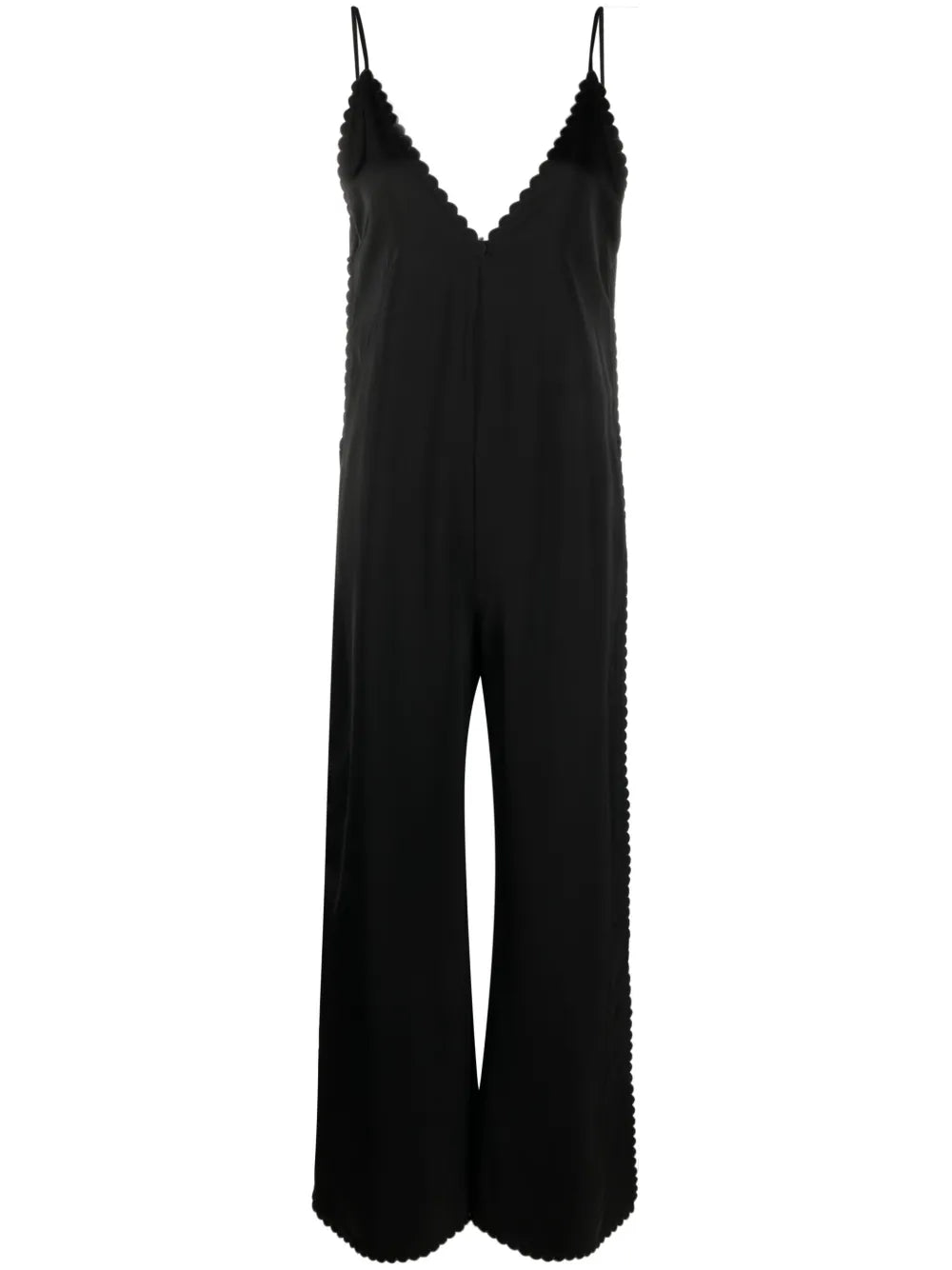 V-Neck Sleeveless Jumpsuit