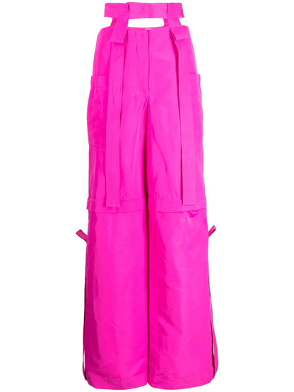 Elliston Wide-Leg Cargo Trousers