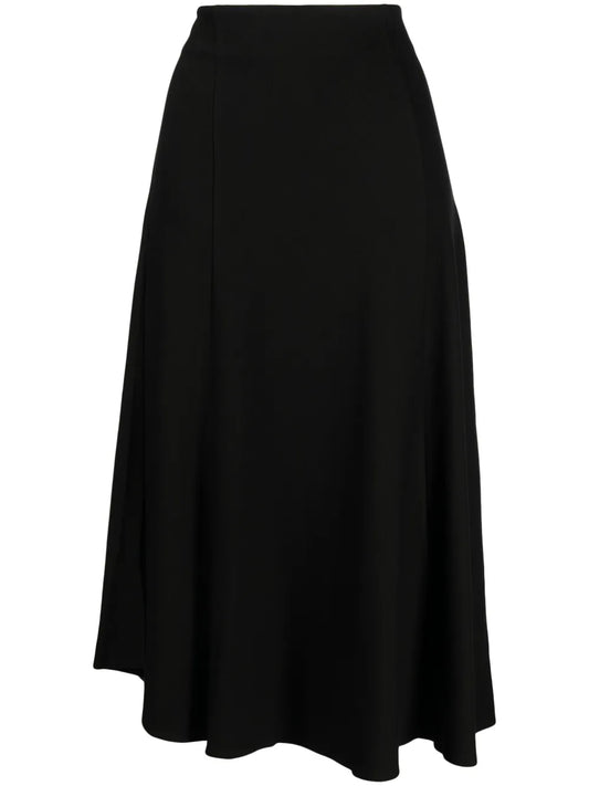 Asymmetric Midi Skirt