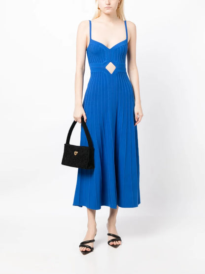 Drummond Pleat-Detailing Dress