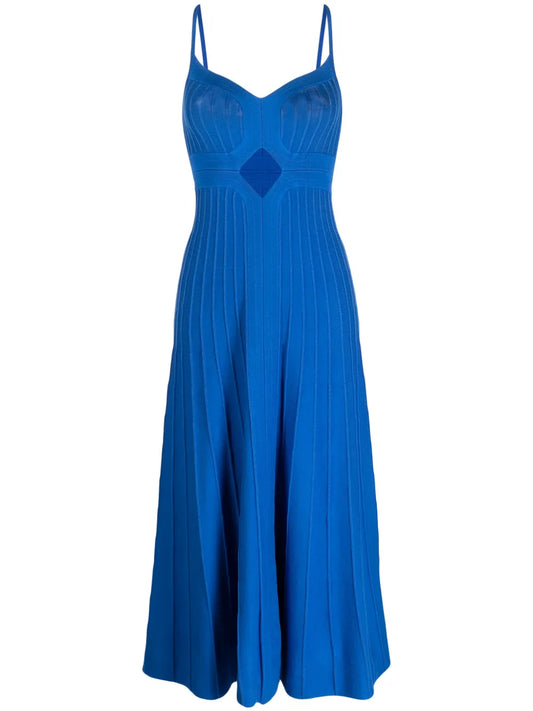 Drummond Pleat-Detailing Dress