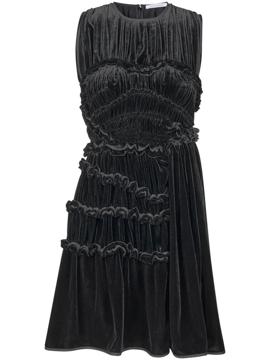 Uki Pleated Midi Dress