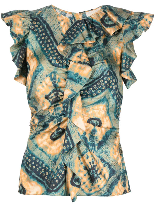 Vida Silk Blouse