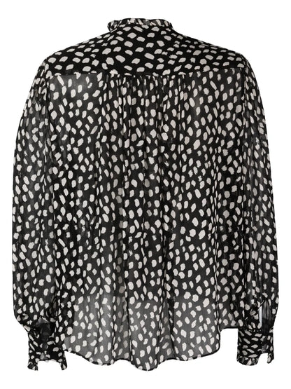 Bingo Graphic-Pattern Shirt