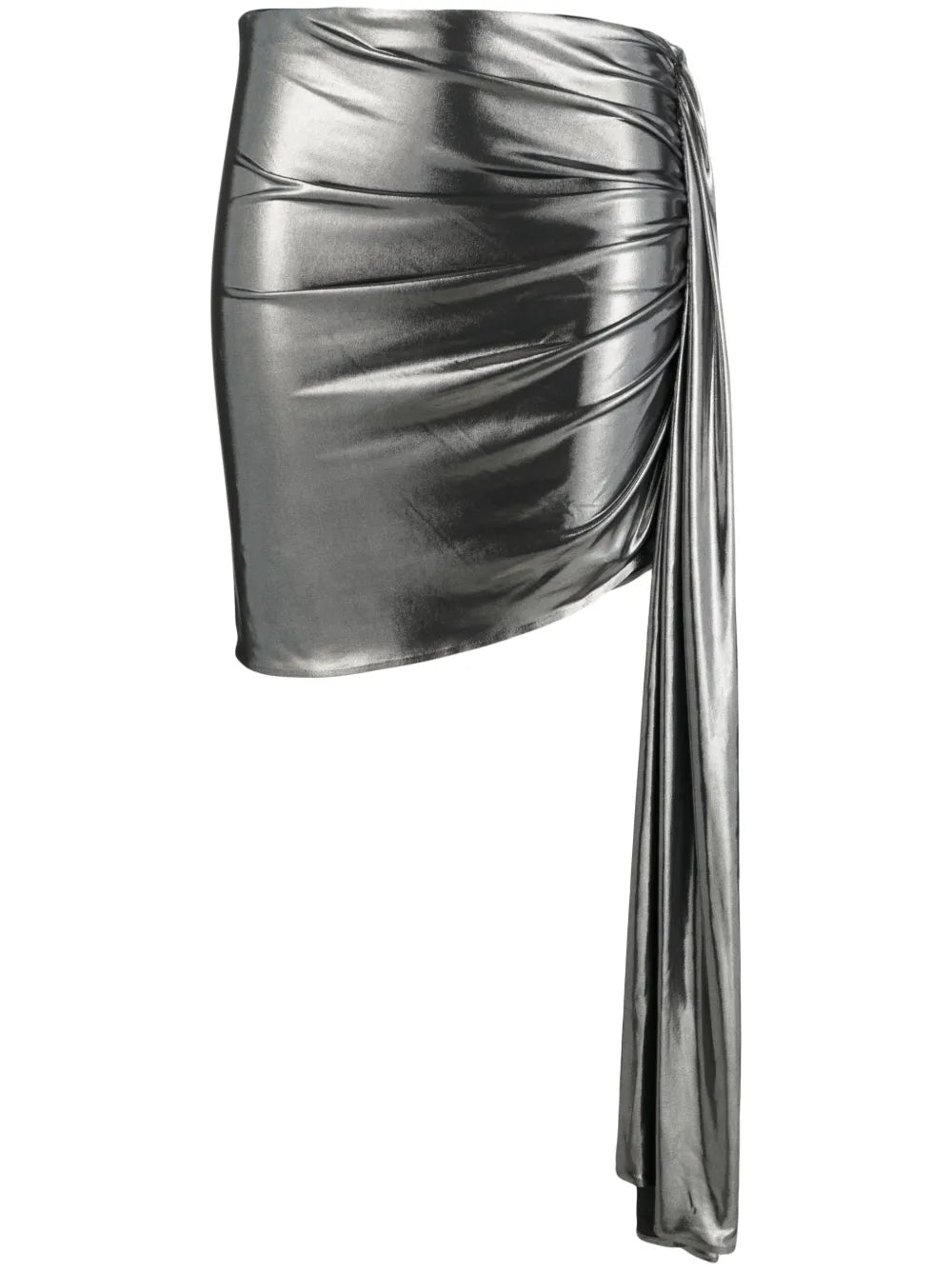 Asymmetric Mini Skirt