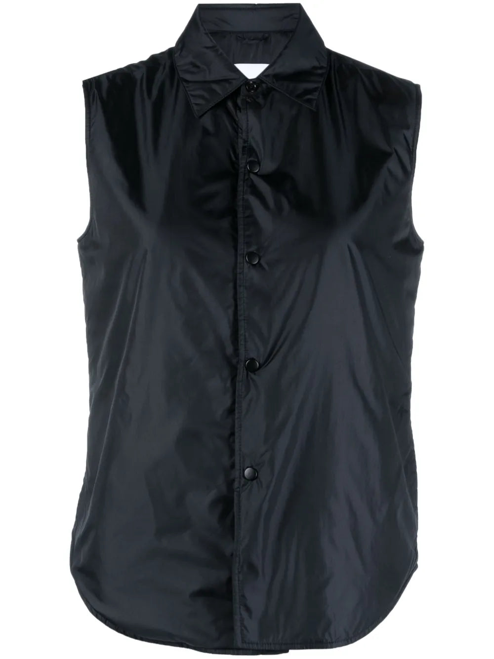 Classic-Collar Padded Gilet