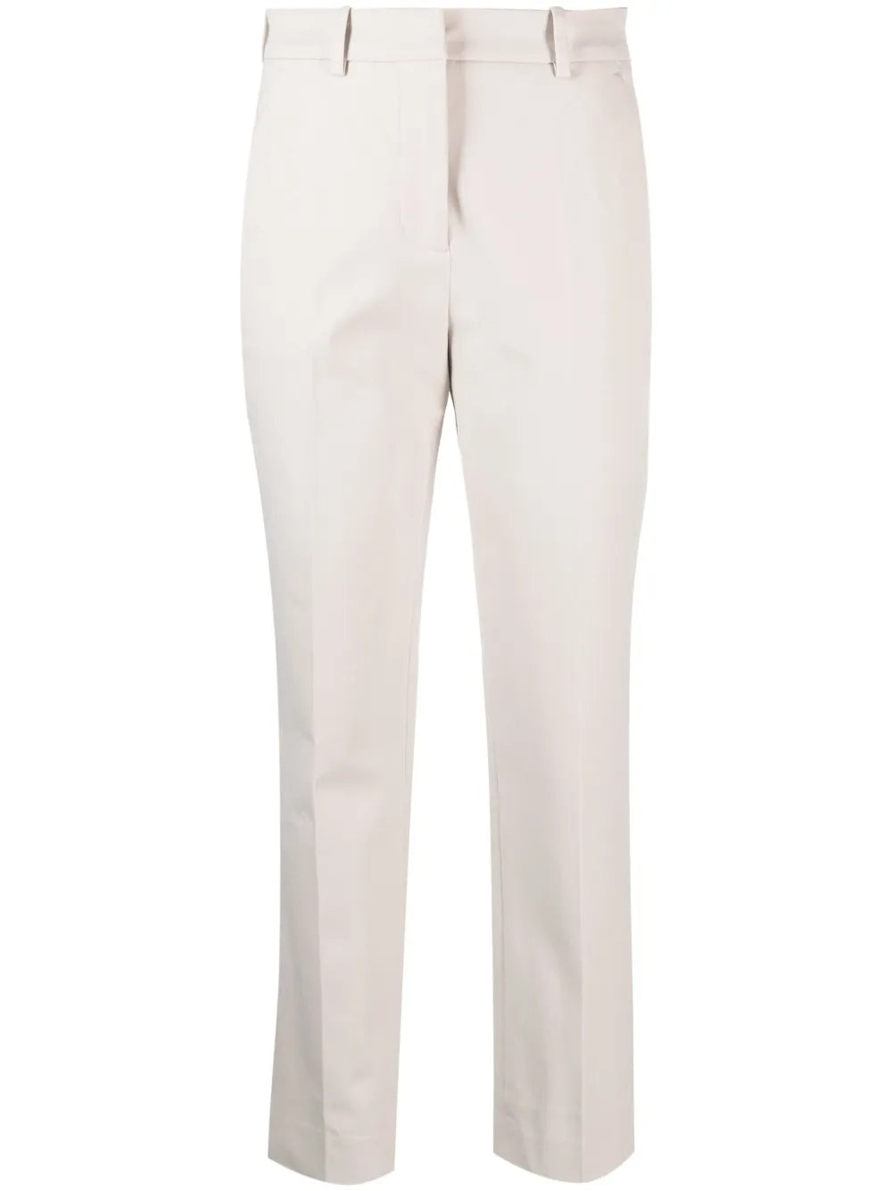 Cropped Gabardine Trousers