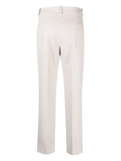 Cropped Gabardine Trousers